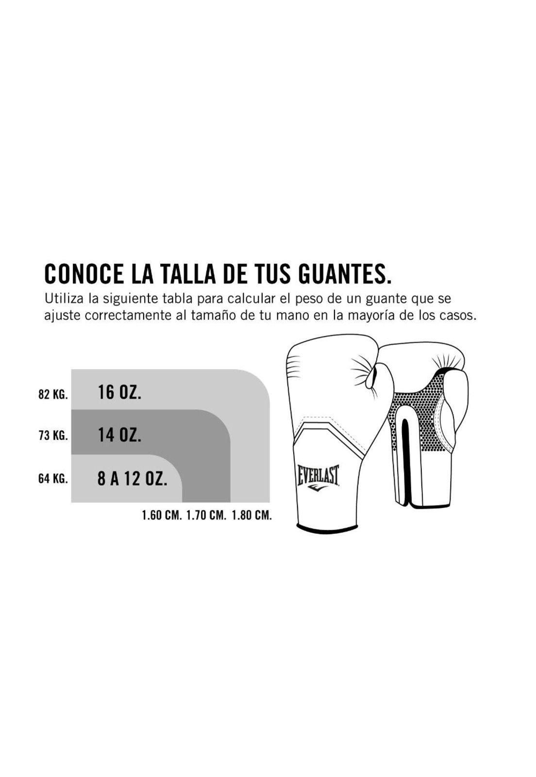 Guante Box Powerlock 2 Tr Hook & Loop Biscay Everlast-5