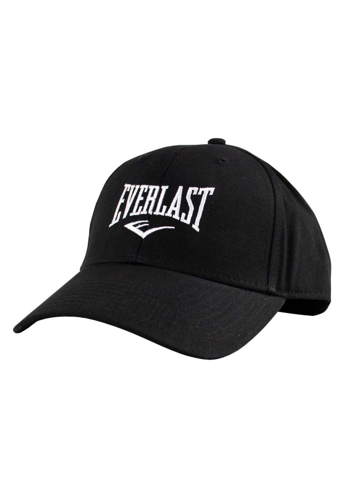 Jockey Pionner Visera Curva Negro Everlast-1