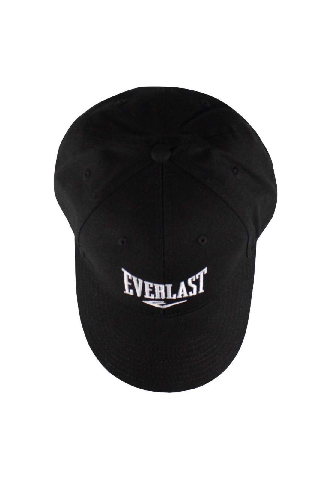 Jockey Pionner Visera Curva Negro Everlast-3