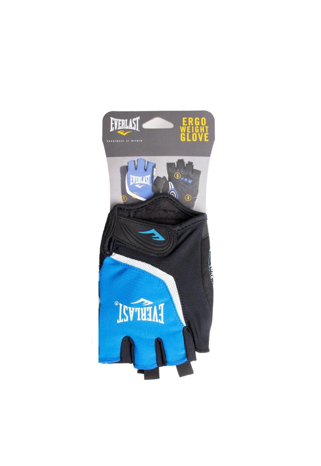 Guantes Treck Ergo Azul Everlast-4