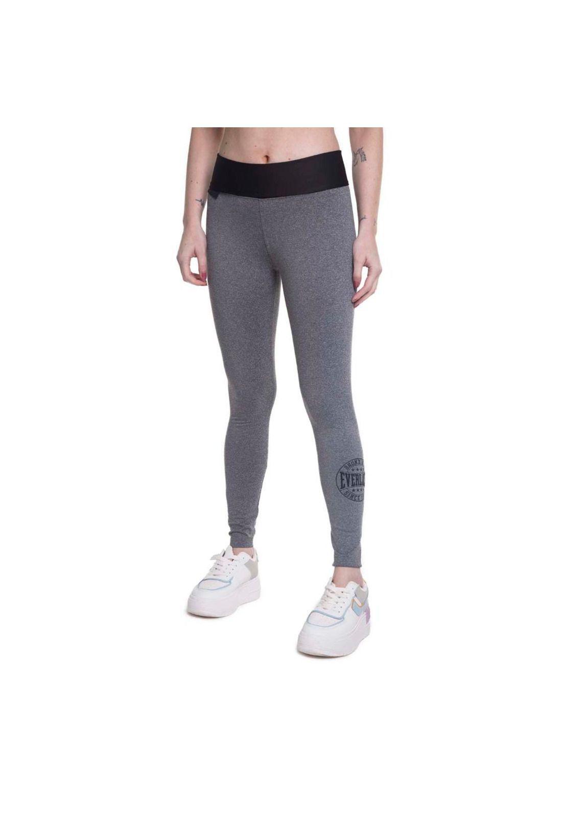 Legging Long Band Basic Two Charcoal Everlast-0