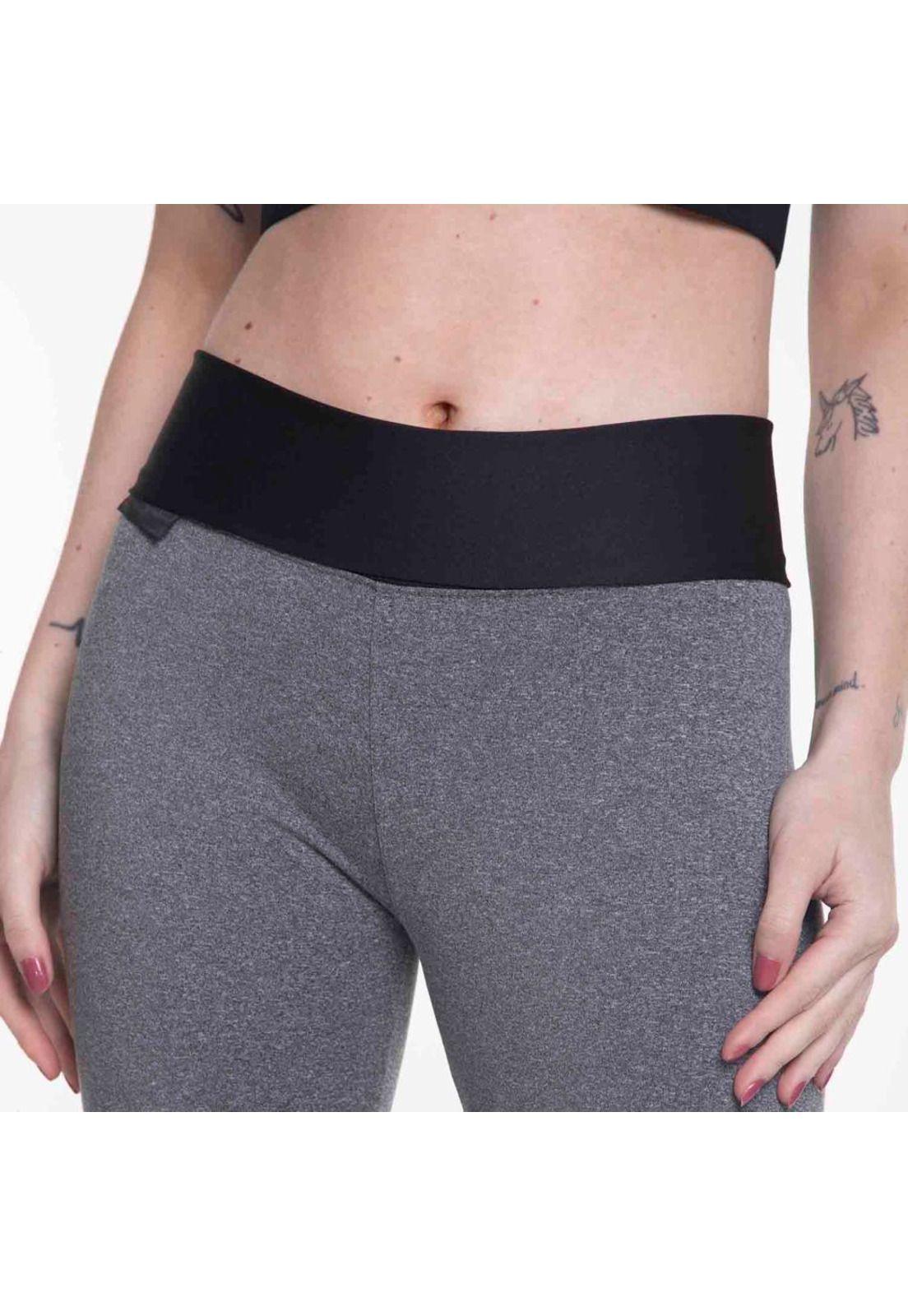 Legging Long Band Basic Two Charcoal Everlast-3