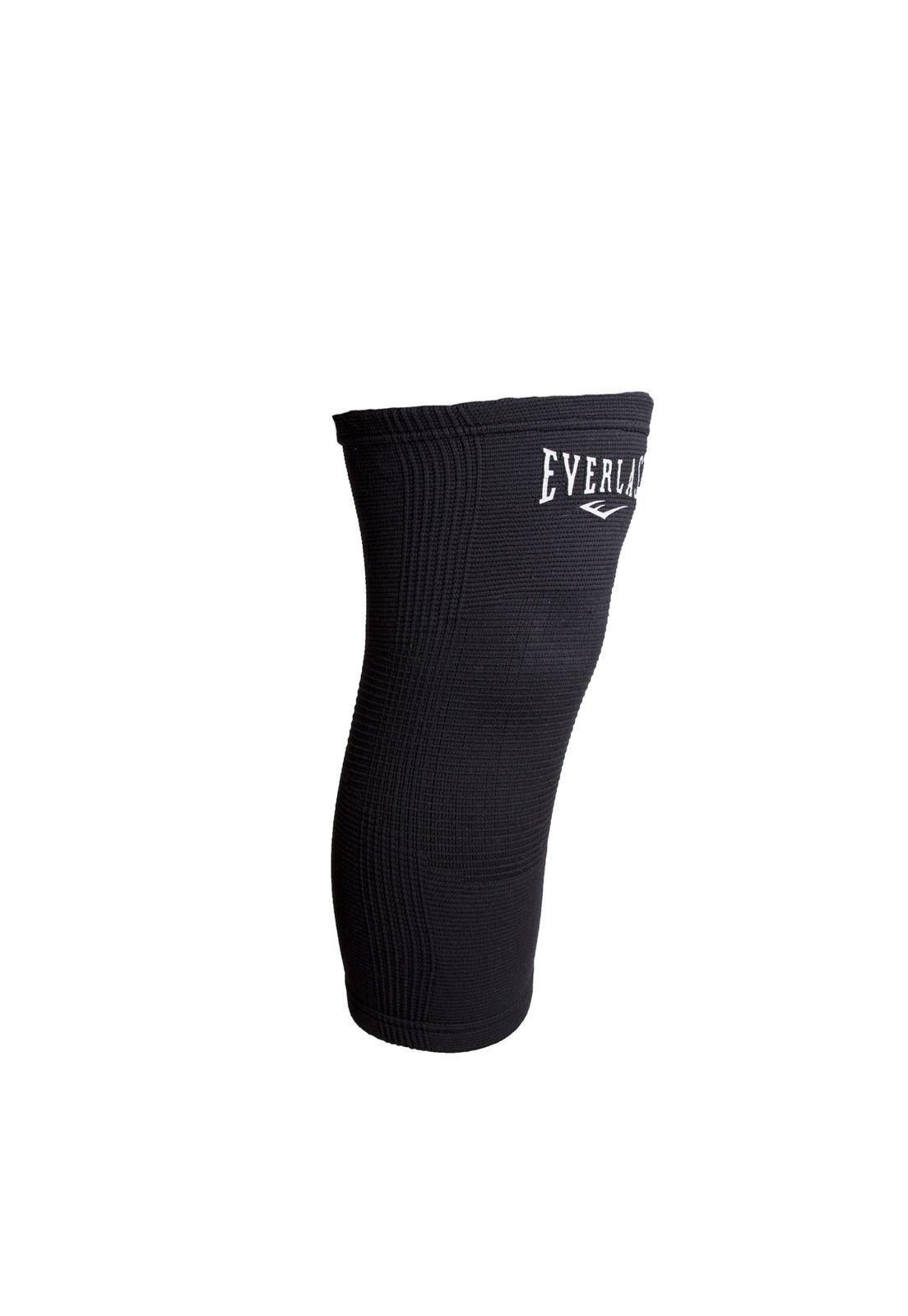Rodillera Elasticada Negro Everlast-1