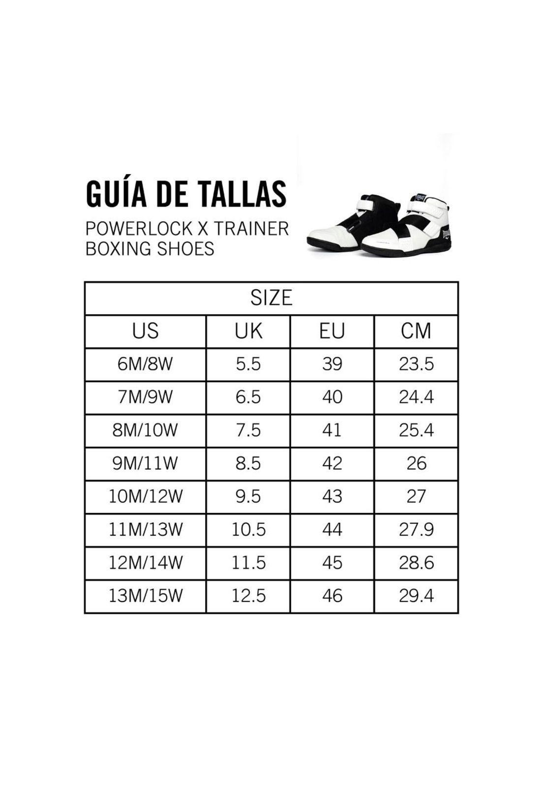 Zapatillas Powerlock X Trainer Everlast Blanco-8