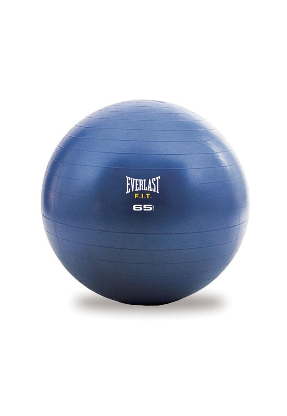 Balón Pilates Fit Azul 65 cm. Everlast-0