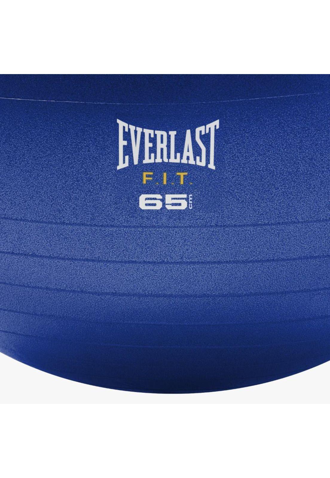 Balón Pilates Fit Azul 65 cm. Everlast-3