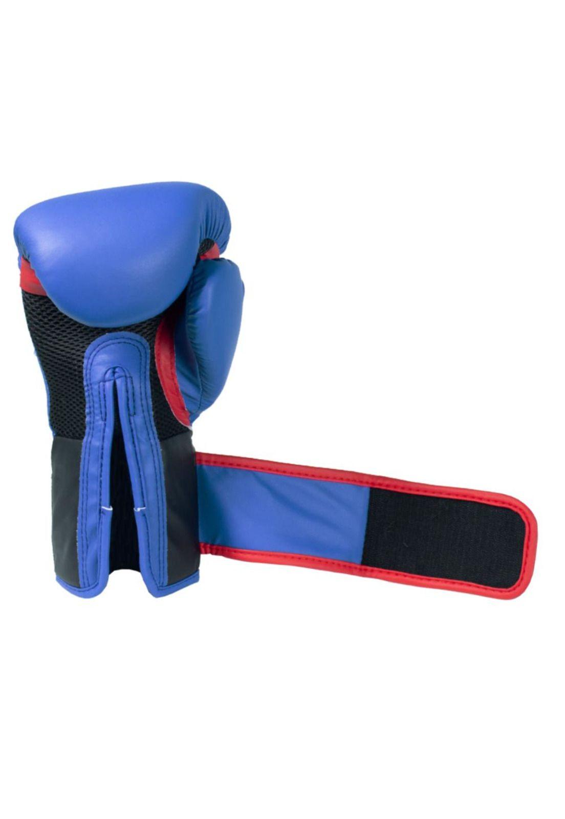 Guante De Boxeo Everlast Prospect Kids Azul/Rojo-4