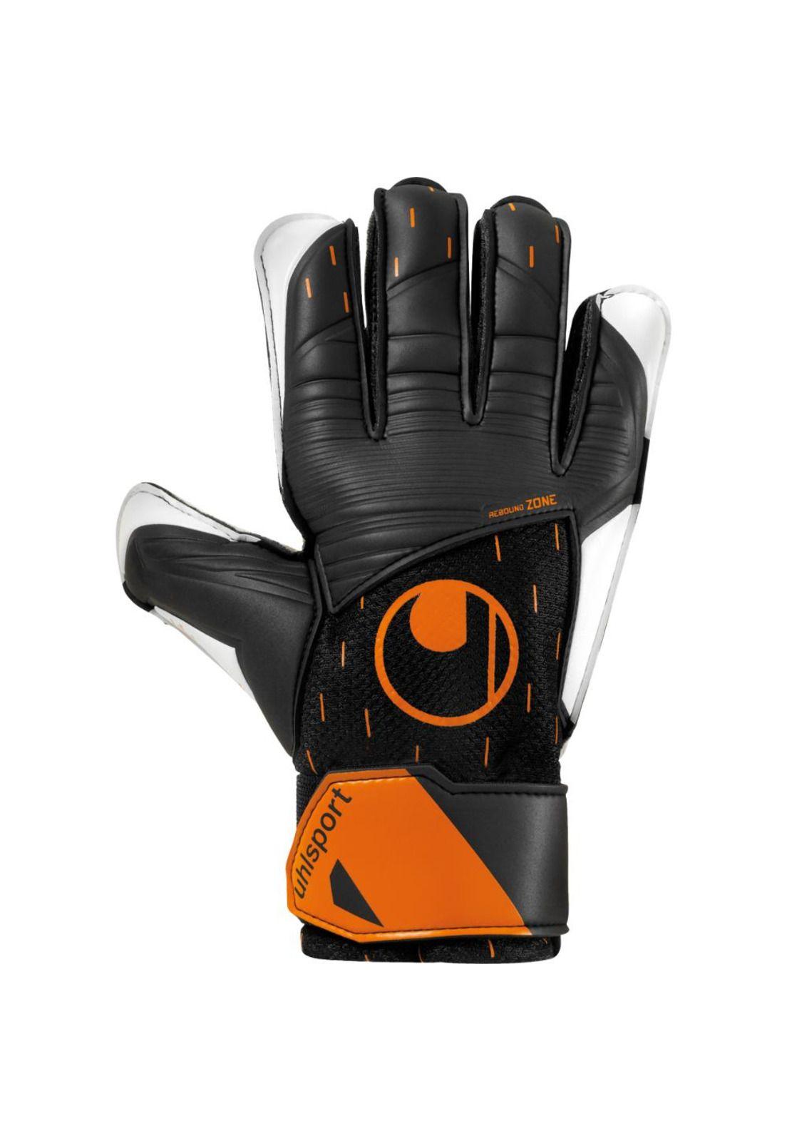 Guantes de Arquero Speed Contact Starter Soft Negro/Blanco/Naranjo Uhlsport-0