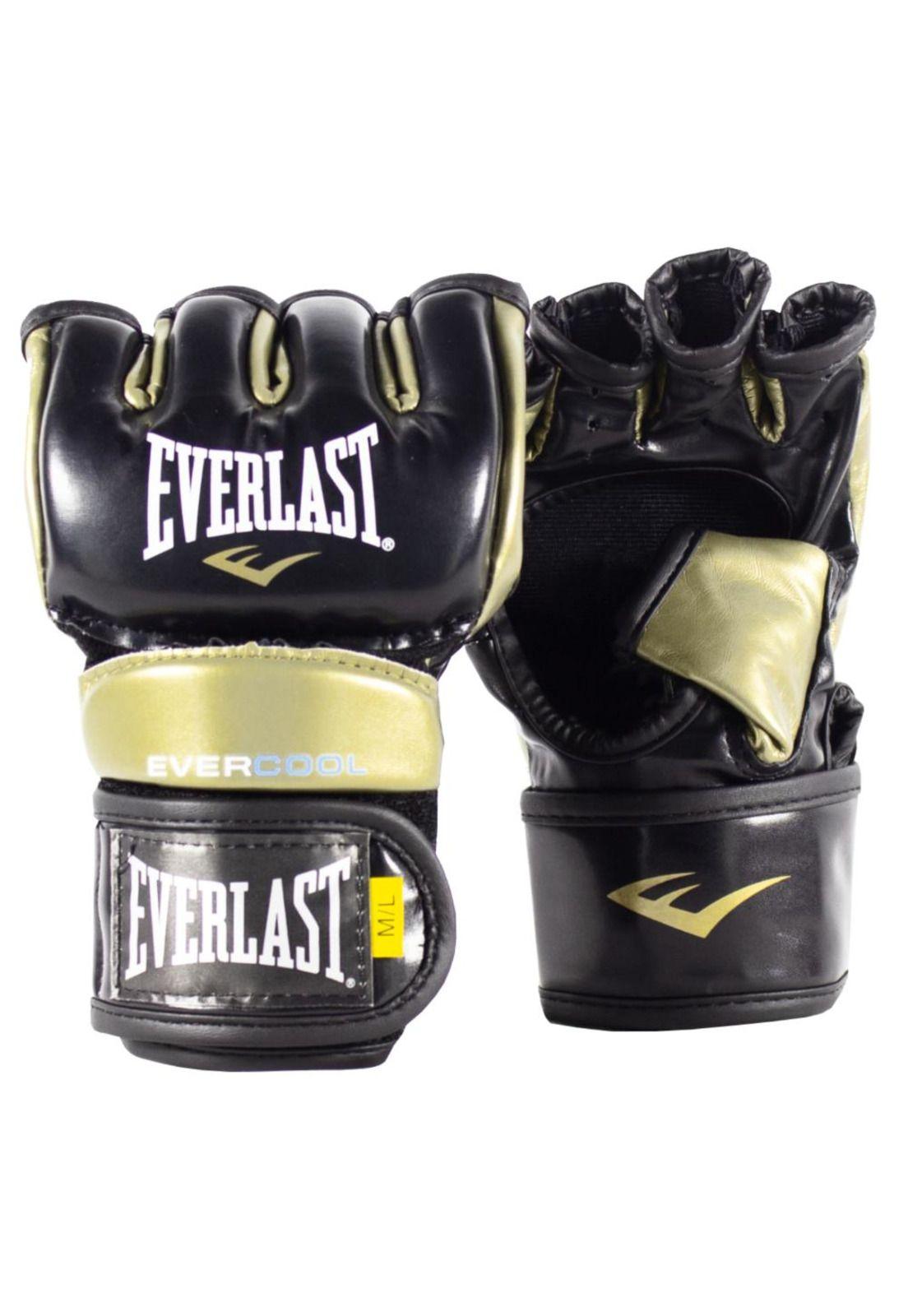 Guantes MMA Everstrike Negro/Dorado-0