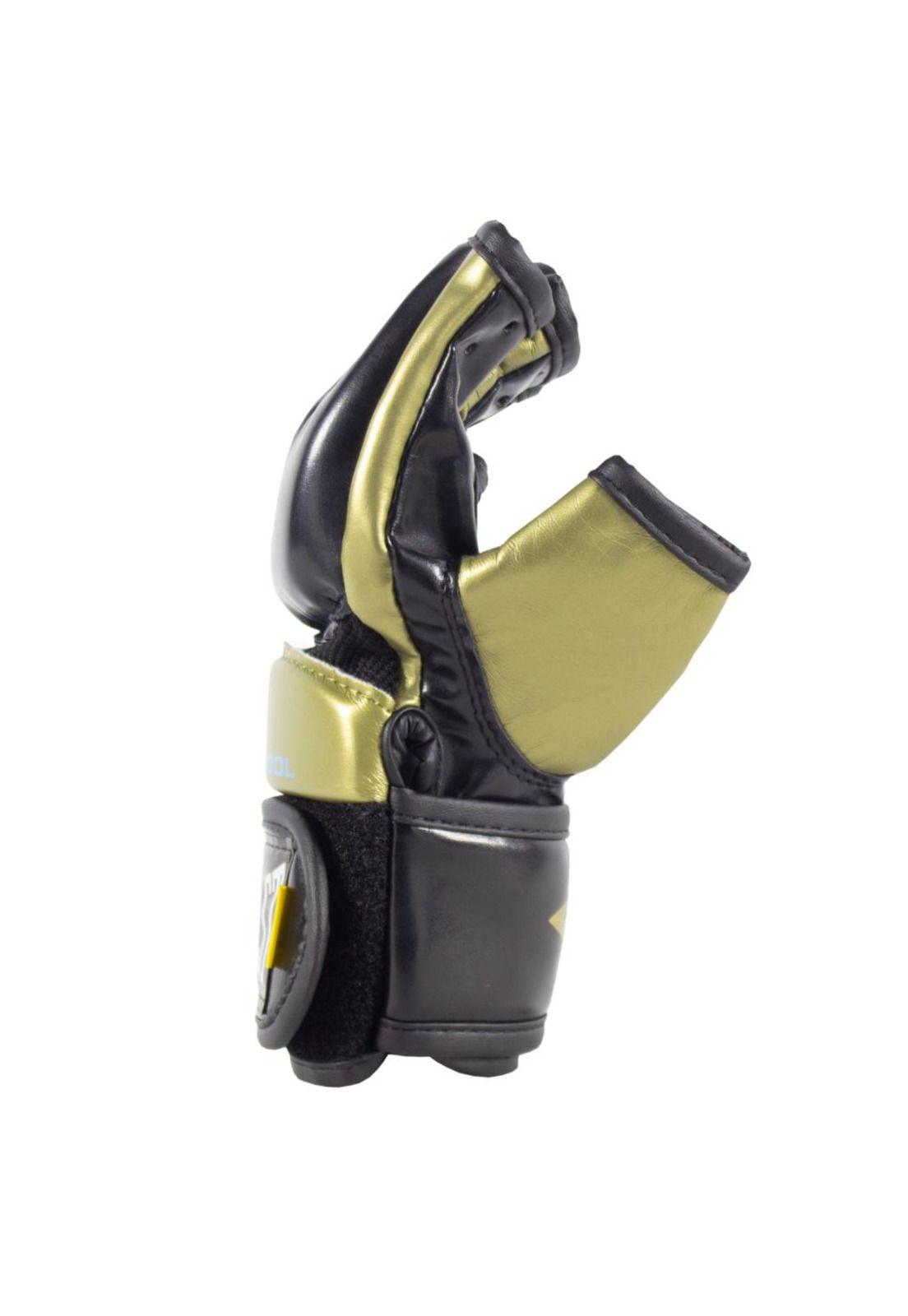 Guantes MMA Everstrike Negro/Dorado-1