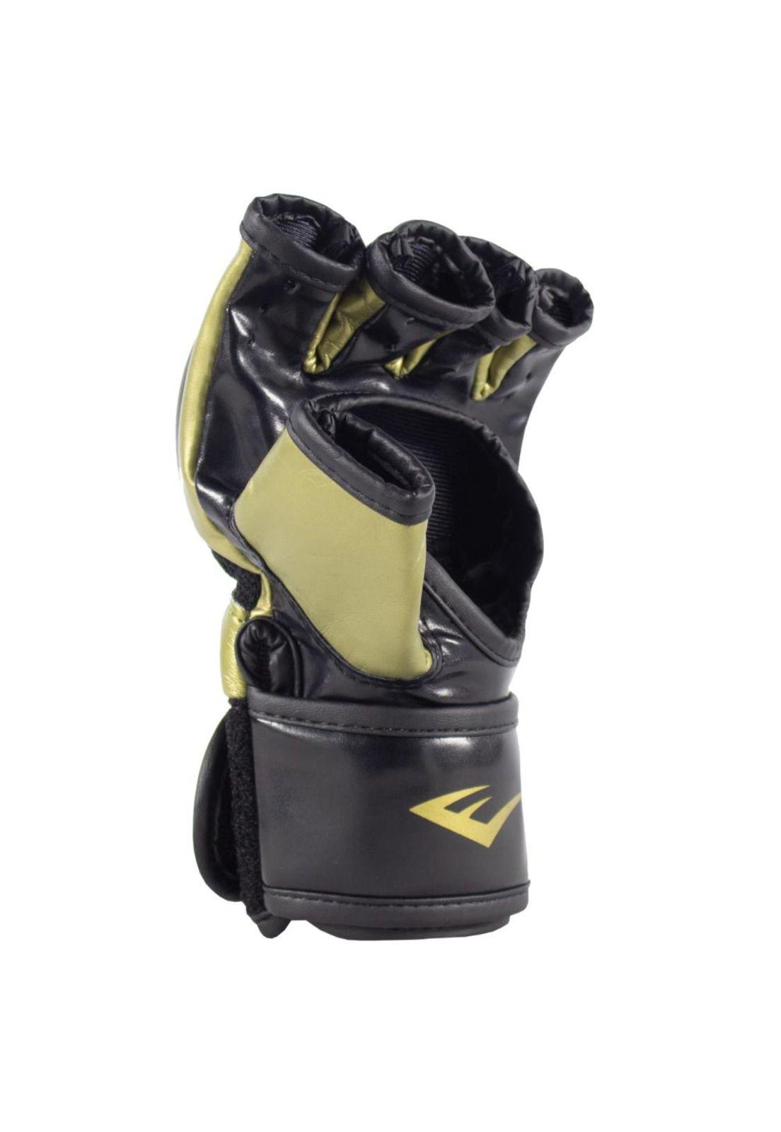 Guantes MMA Everstrike Negro/Dorado-2
