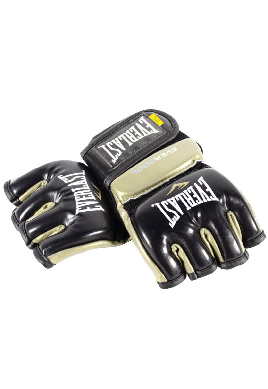 Guantes MMA Everstrike Negro/Dorado-4