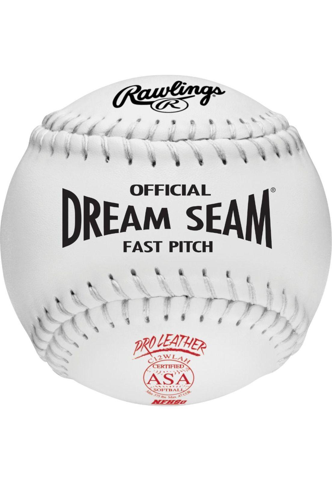 Pelota De Softball Fastpitch ASA NFHS 12"(UN) Rawlings-0