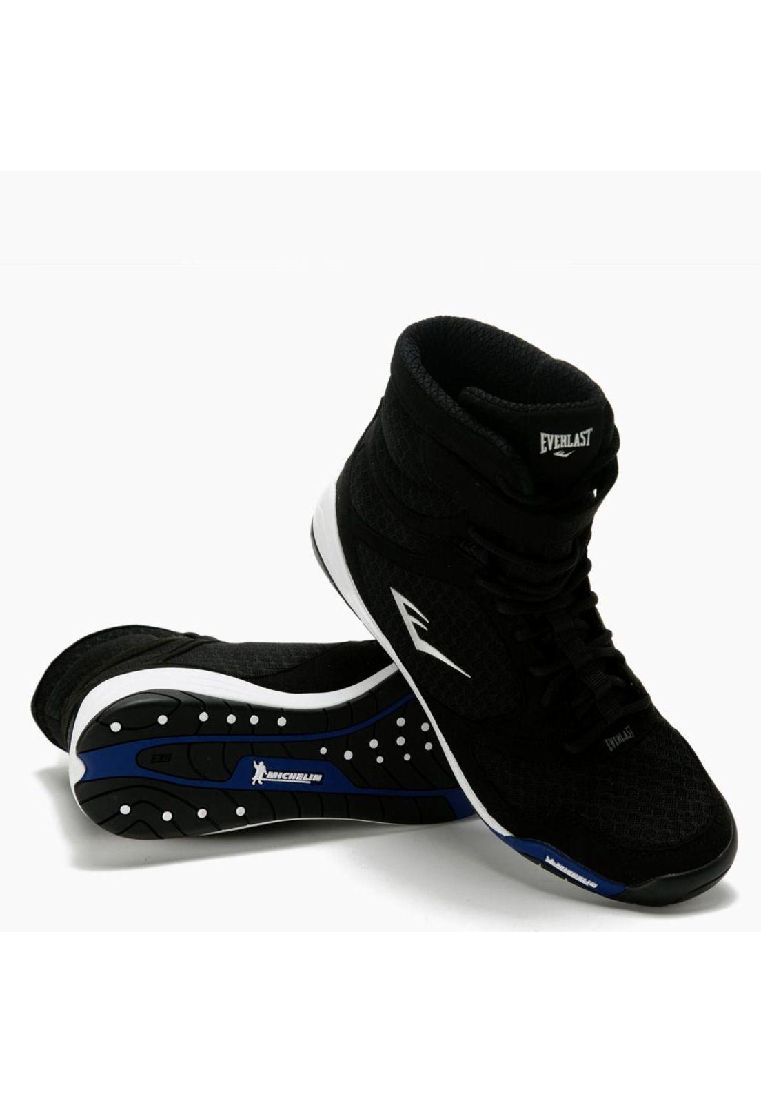 Zapatillas De Boxeo Everlast Elite Negro-1