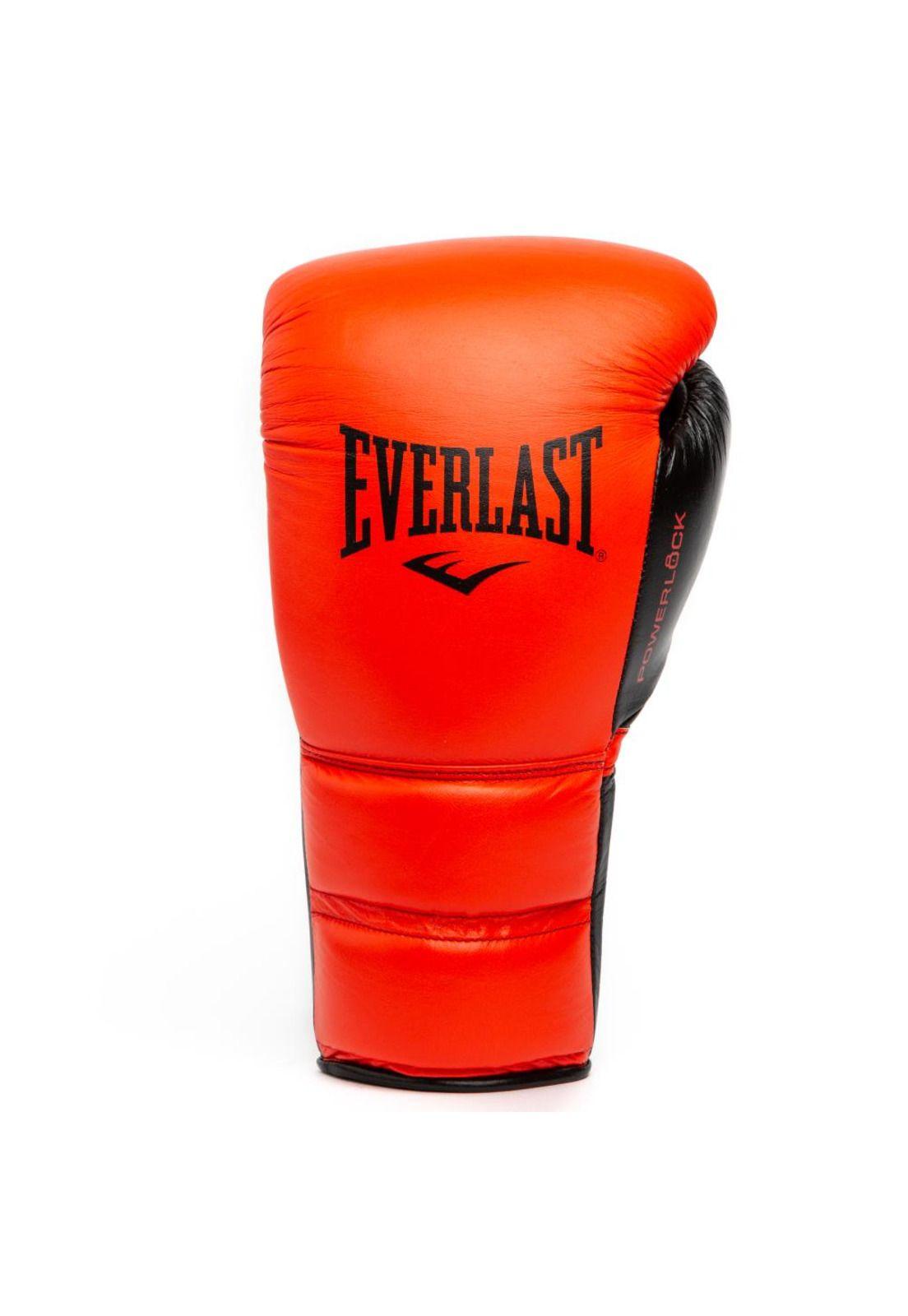 Guantes de Boxeo Powerlock2 Pro Fight Rojo/Negro Everlast-4