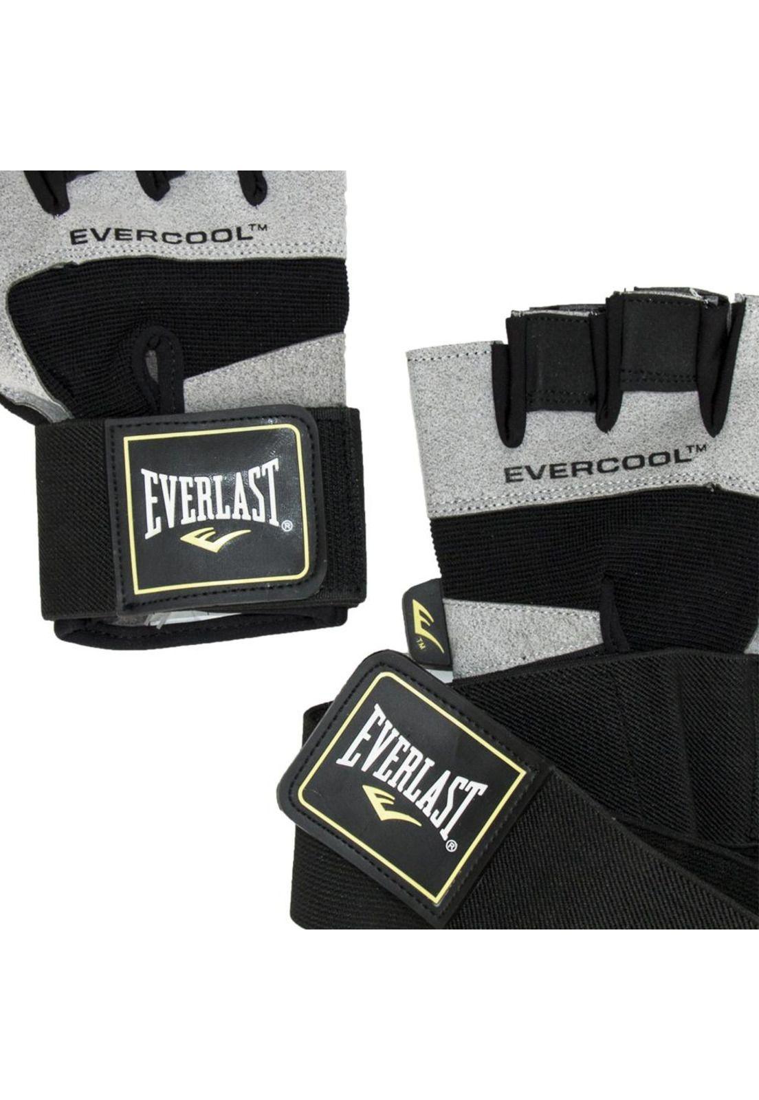 Guantes De Pesas Power House Ii Negro/Gris Everlast-2