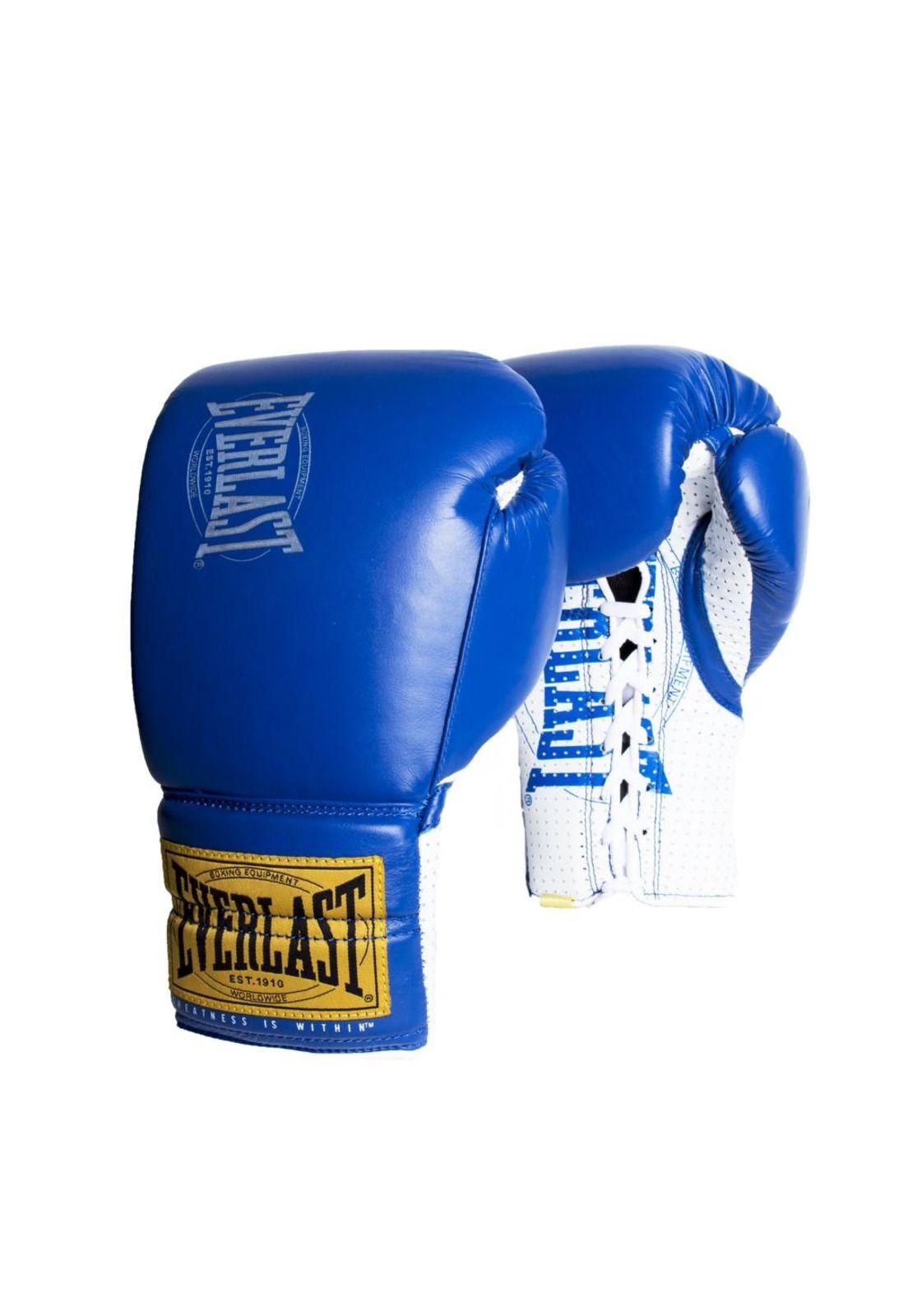 Guantes De Box 1910 Sparring Laced Azul Everlast-0