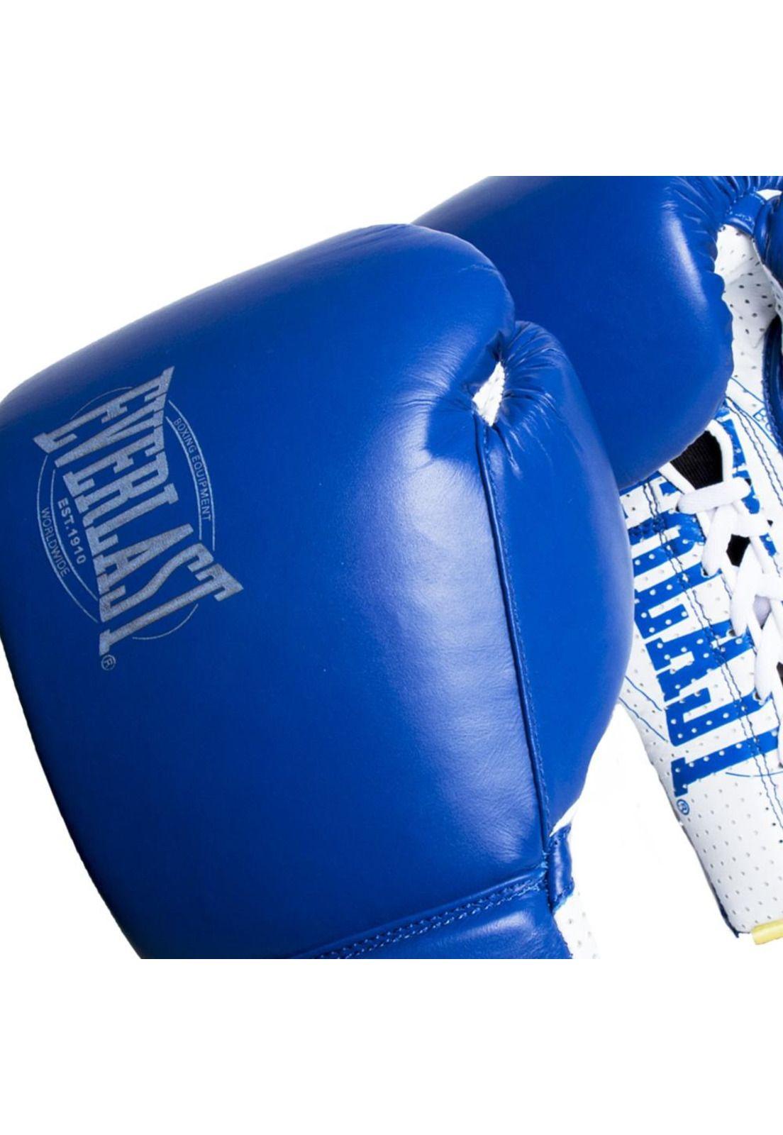 Guantes De Box 1910 Sparring Laced Azul Everlast-1