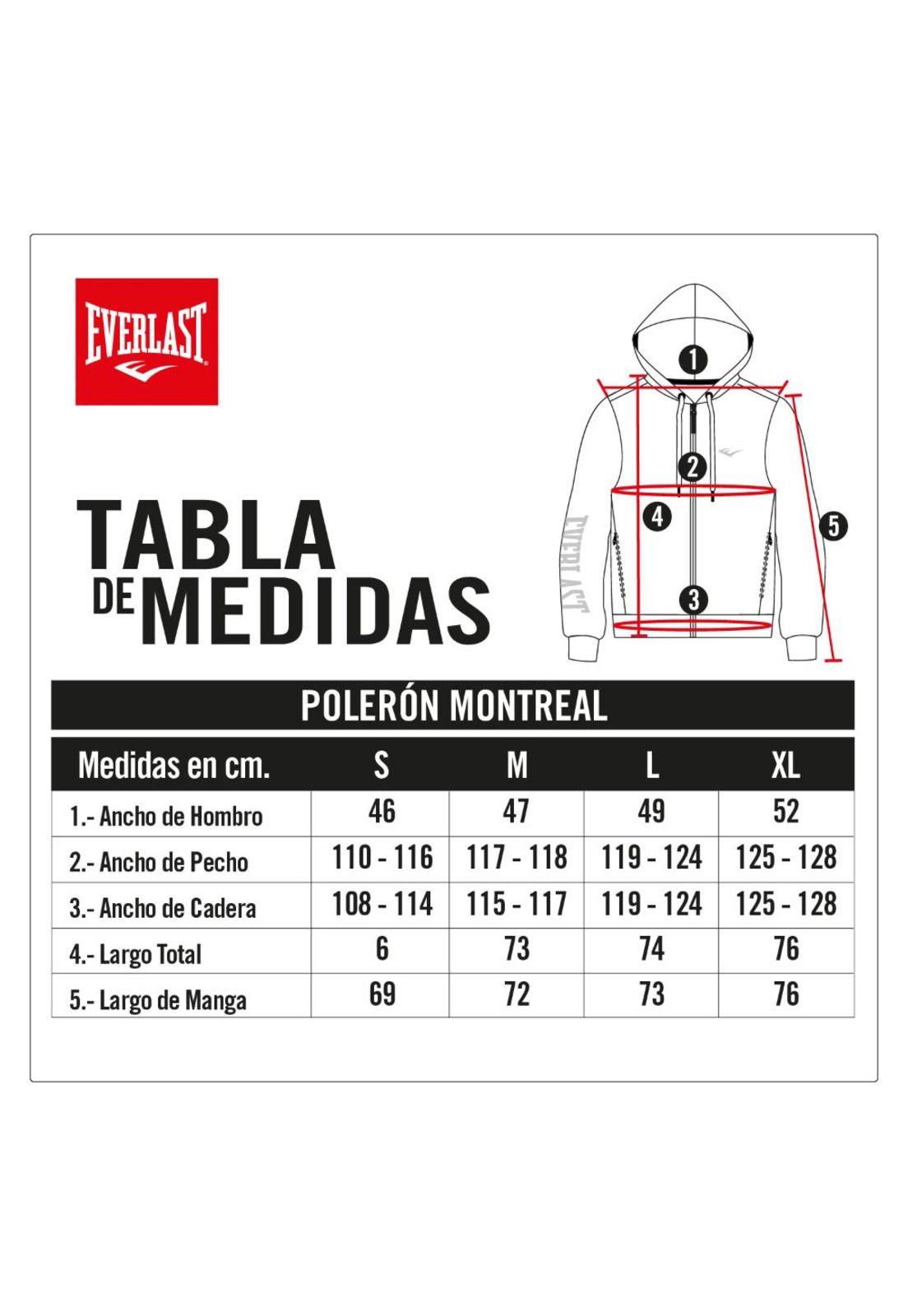 Polerón Montreal Everlast Azul Marino-4