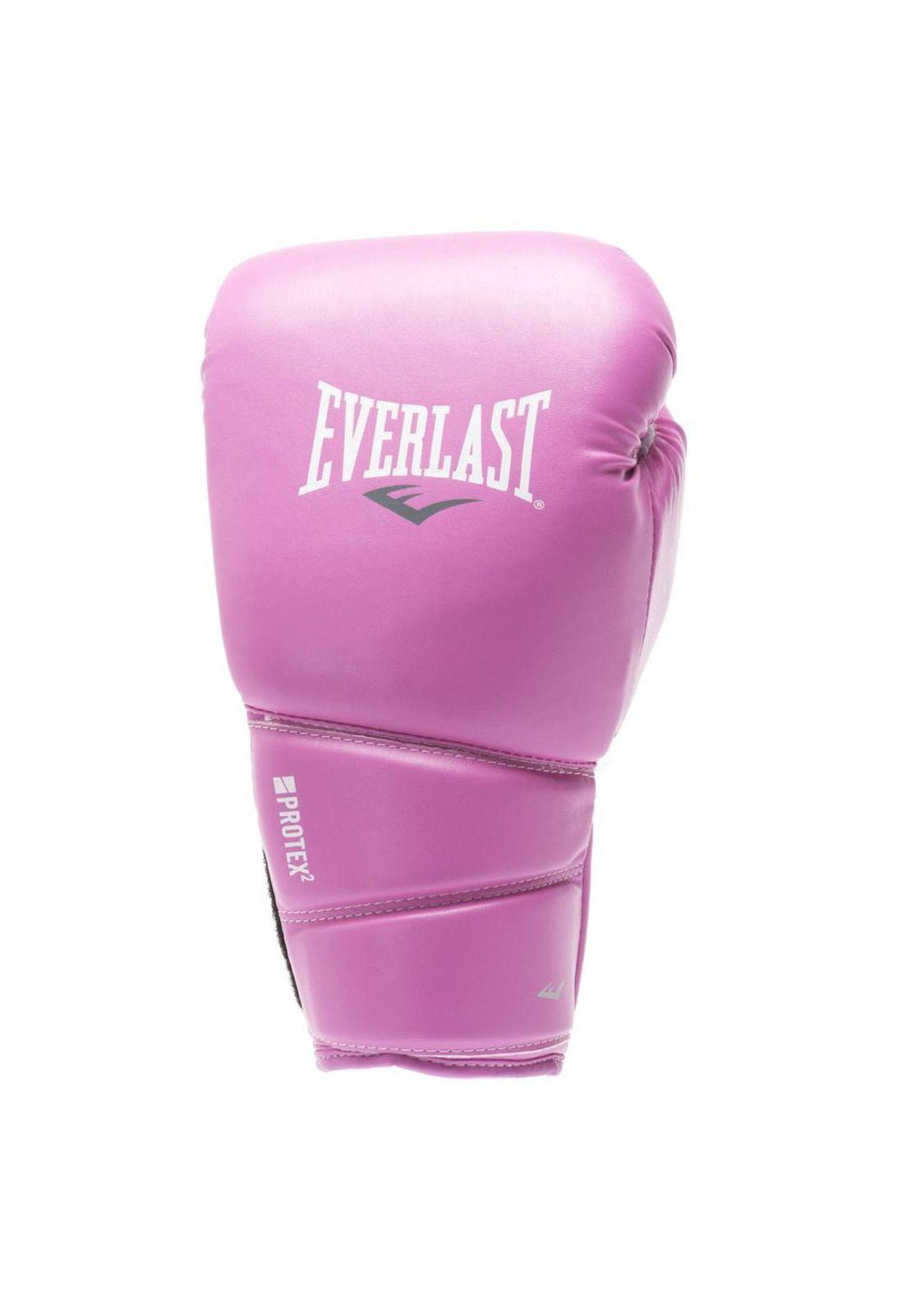 Guantes De Box Everlast Protex2 Trn Rosado-1