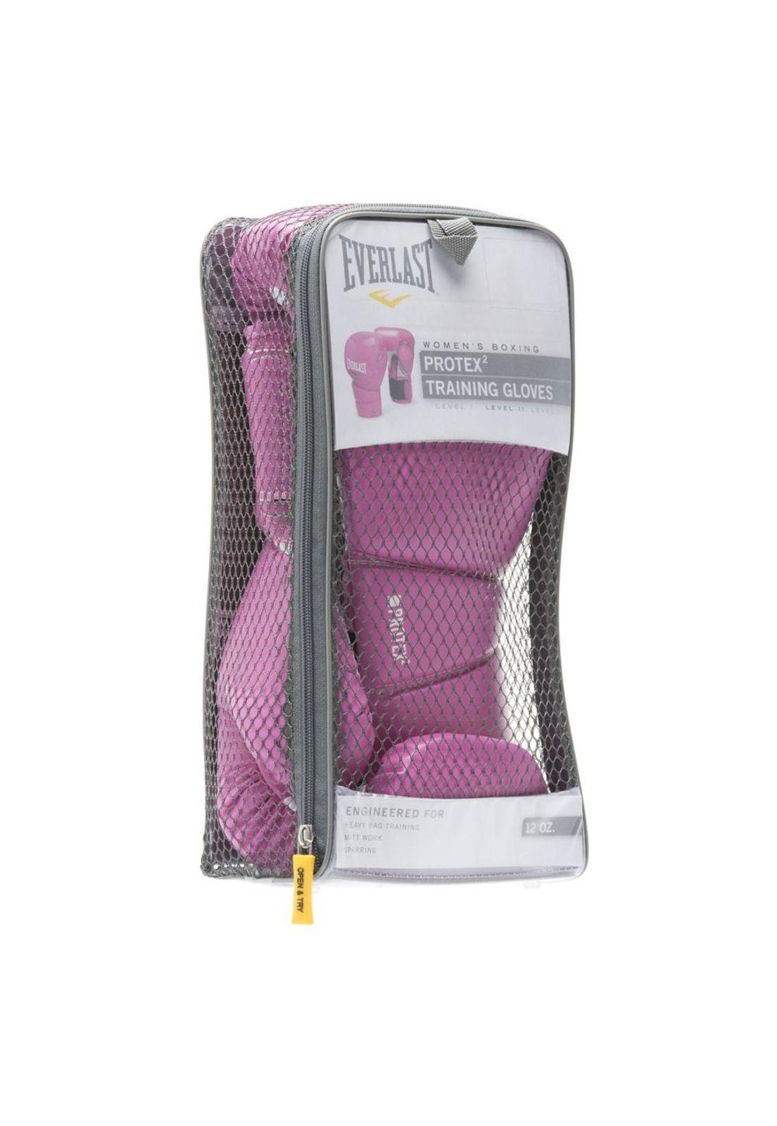 Guantes De Box Everlast Protex2 Trn Rosado-3