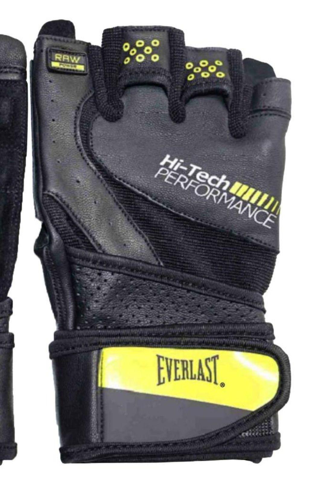 GUANTE FITNESS EVE PRO2 HOMBRE NE/AM-5