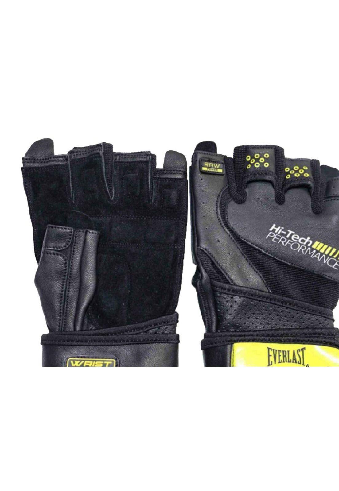 GUANTE FITNESS EVE PRO2 HOMBRE NE/AM-7