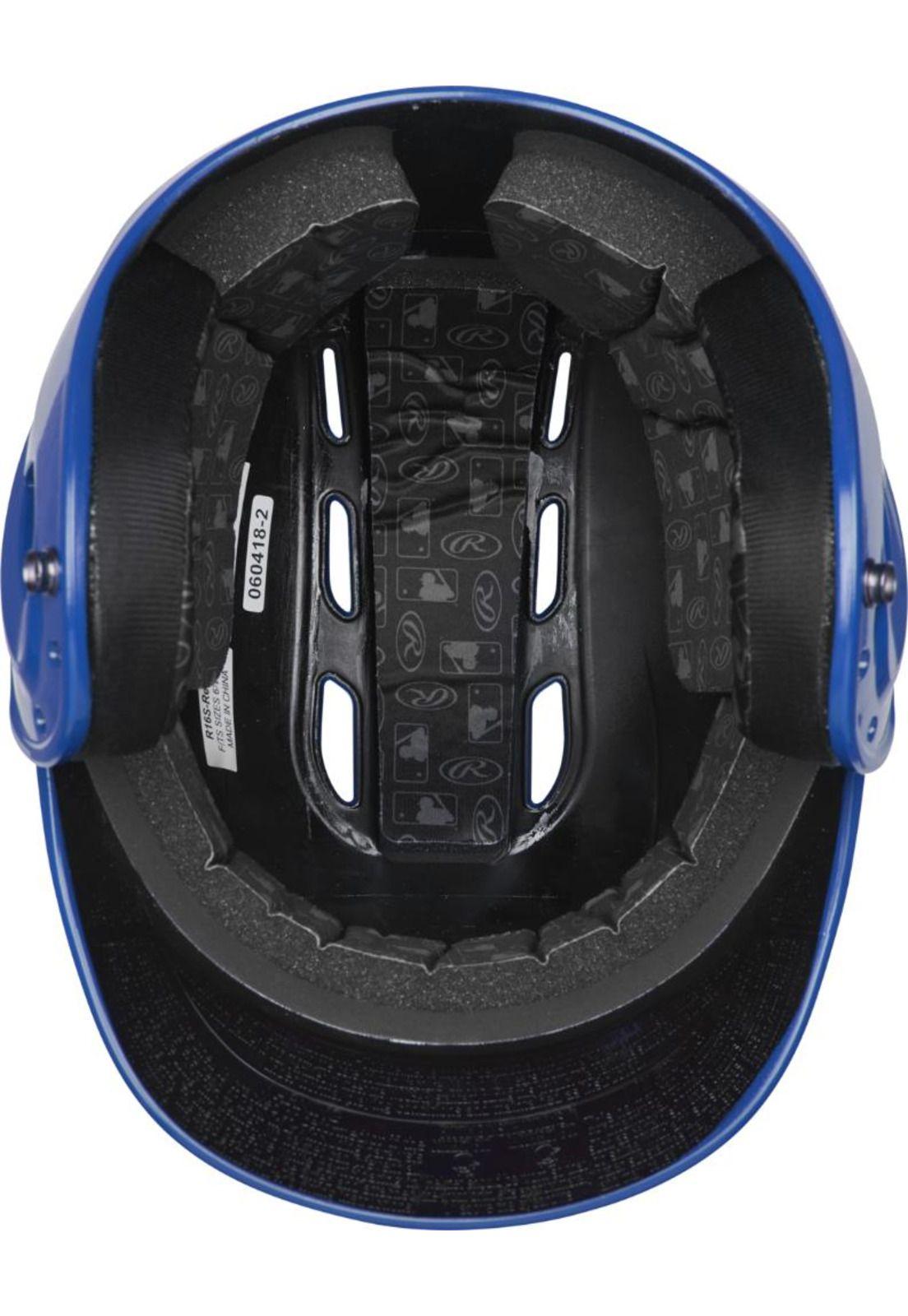 Casco Rawlings bateador adulto Velo Gloss - Azul Onesize-2