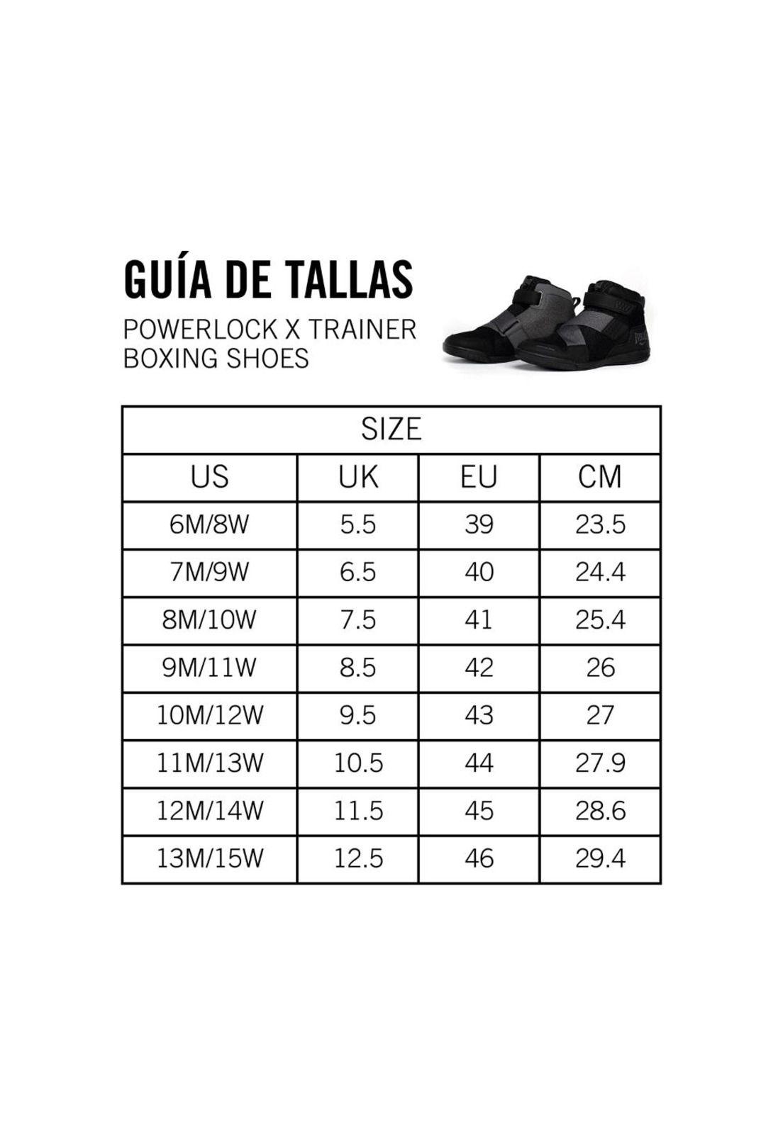 Zapatillas Powerlock X Trainer Everlast Negro-7
