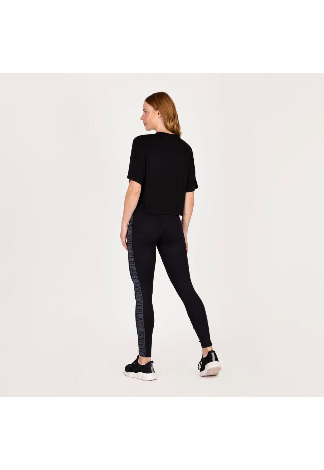 Polera M/C Back Up Negro Everlast-1
