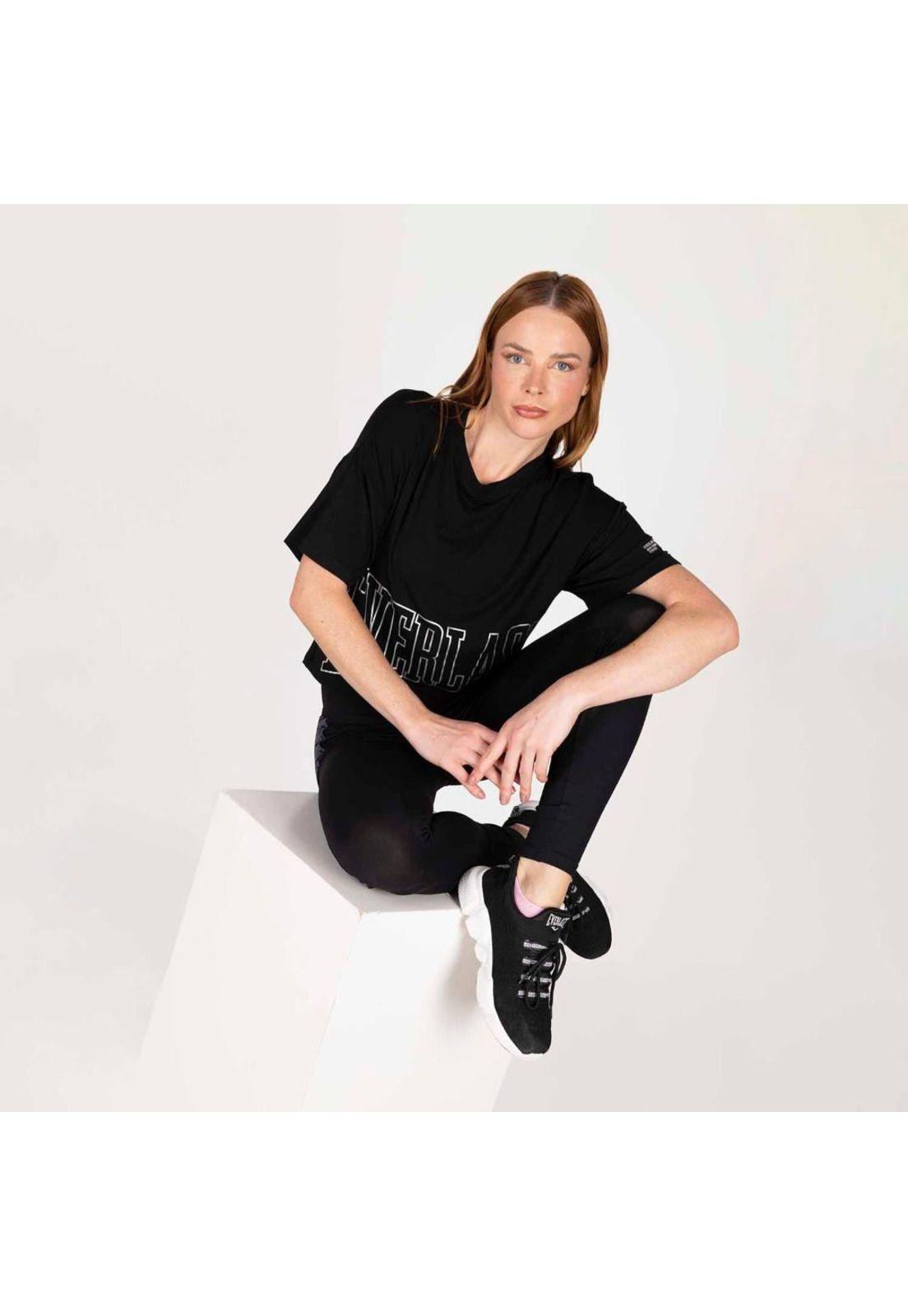 Polera M/C Back Up Negro Everlast-4