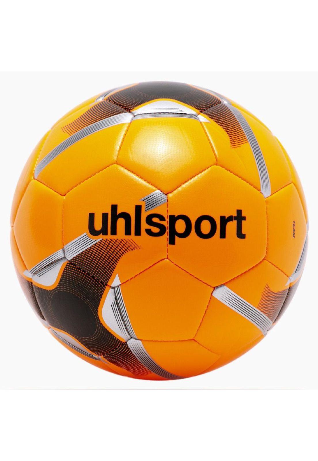 Pelota Futbol Infinity Team Naranjo Fluor/Negro/Plata 5-0