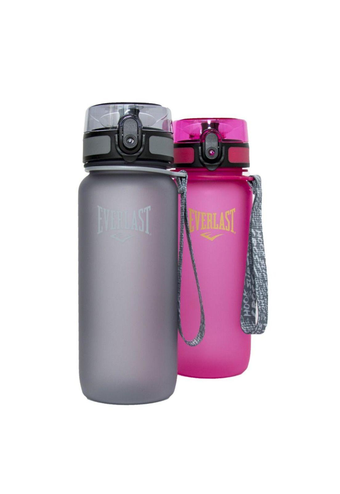 Botella Tritan 650Ml Gris Everlast-3