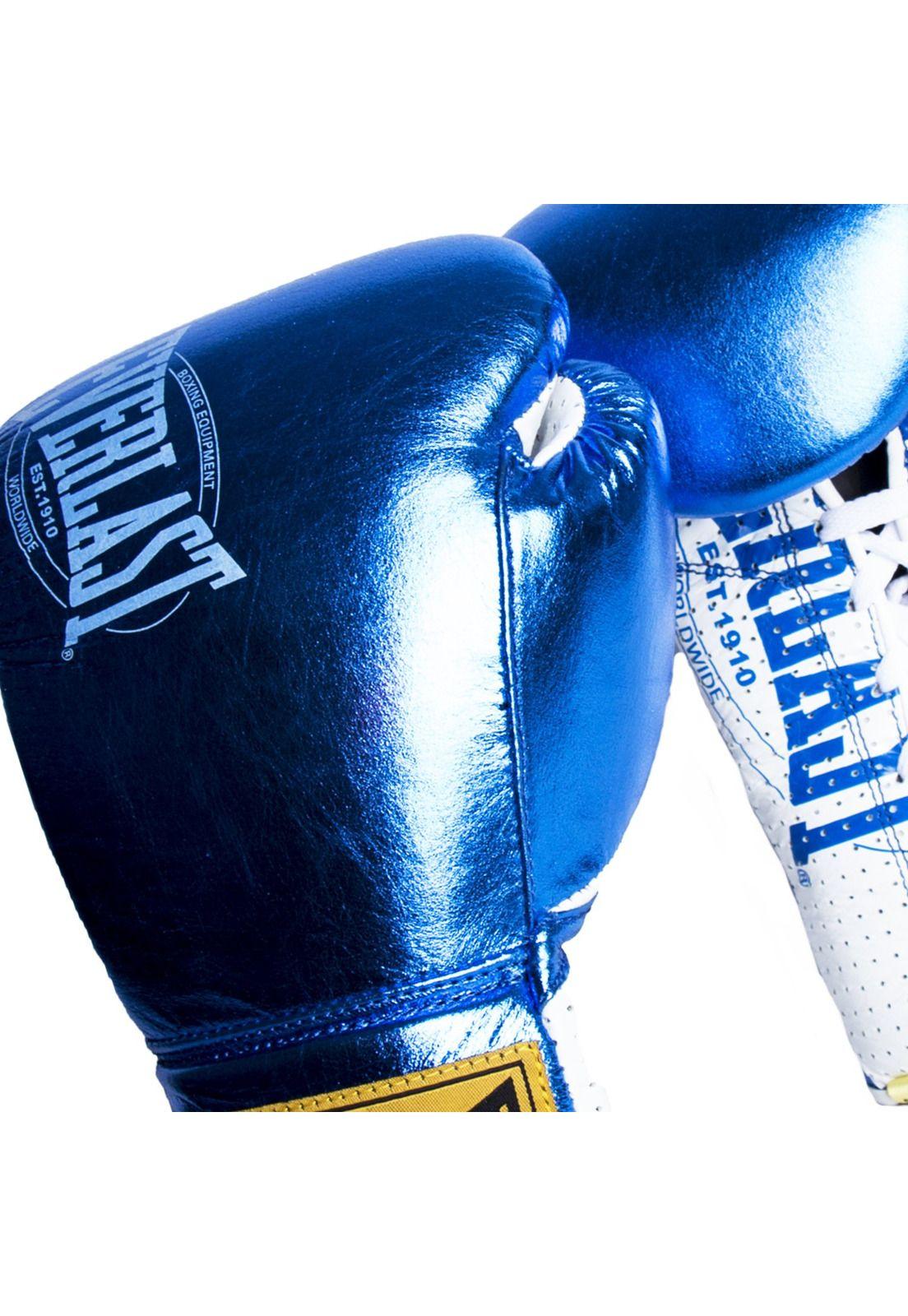 Guantes De Box 1910 Fight Azul Everlast-1
