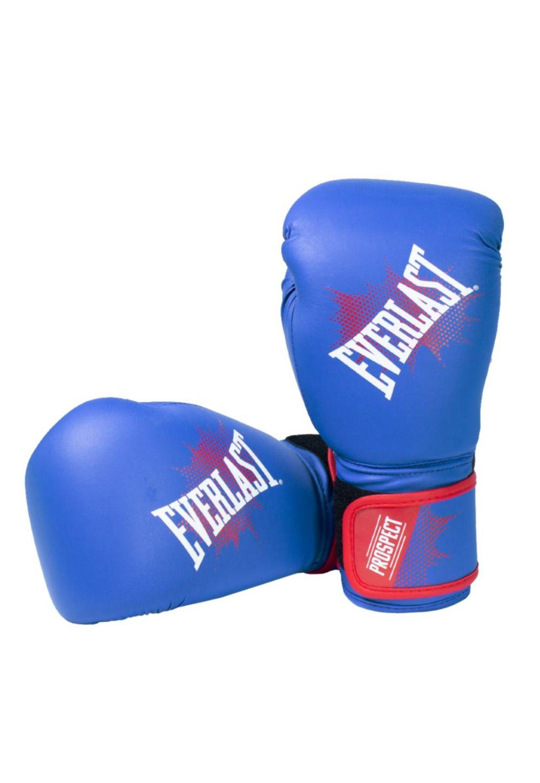 Pack Guante Box + Guante Foco Prospect Kids 8 Oz Azul/Rojo-3