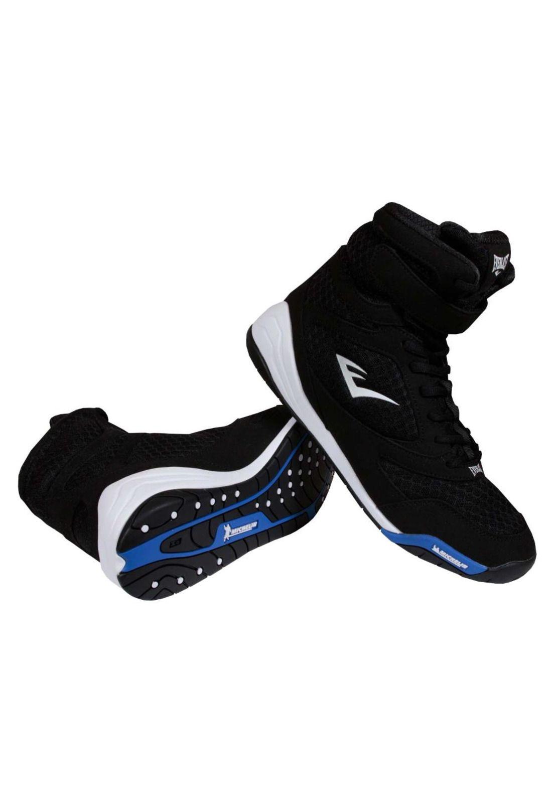 Zapatillas De Boxeo Everlast Elite V2 Negro-1