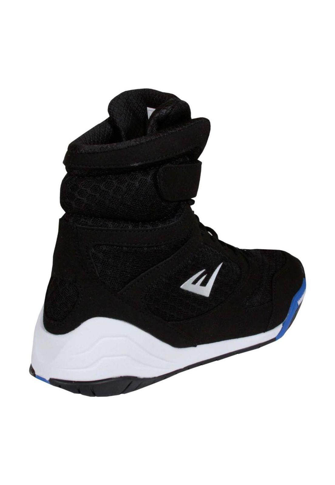 Zapatillas De Boxeo Everlast Elite V2 Negro-2
