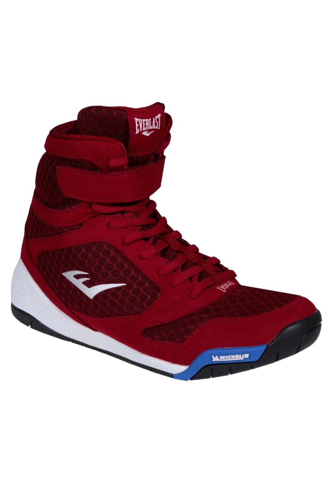 Zapatillas De Boxeo Everlast Elite V2 Rojo-0