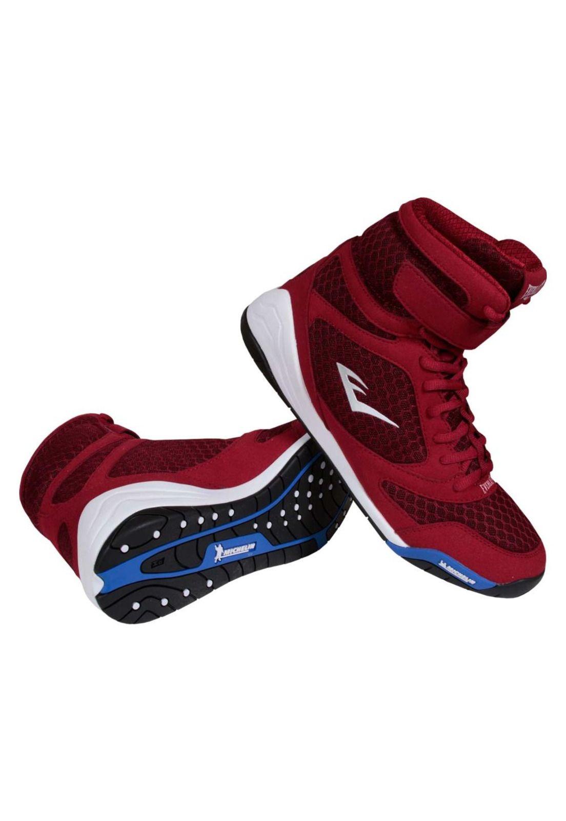Zapatillas De Boxeo Everlast Elite V2 Rojo-3