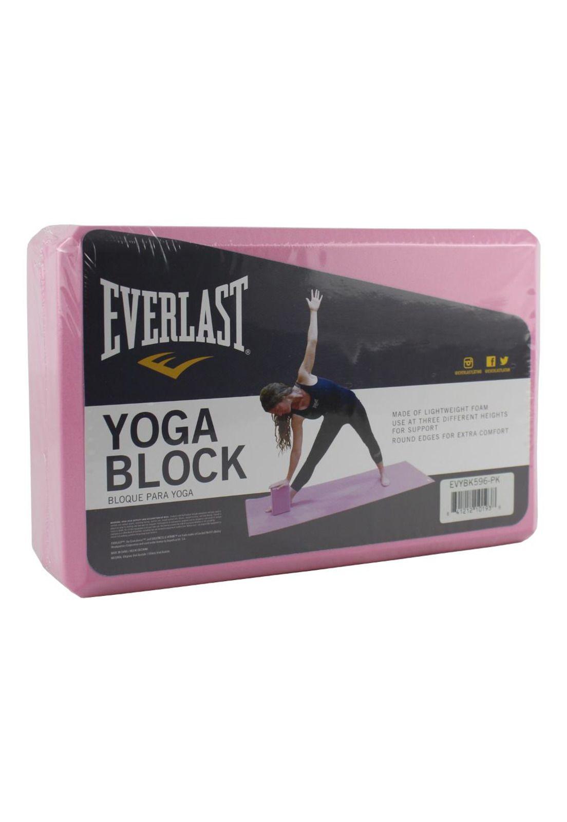 Bloque de Yoga Rosado Everlast-0