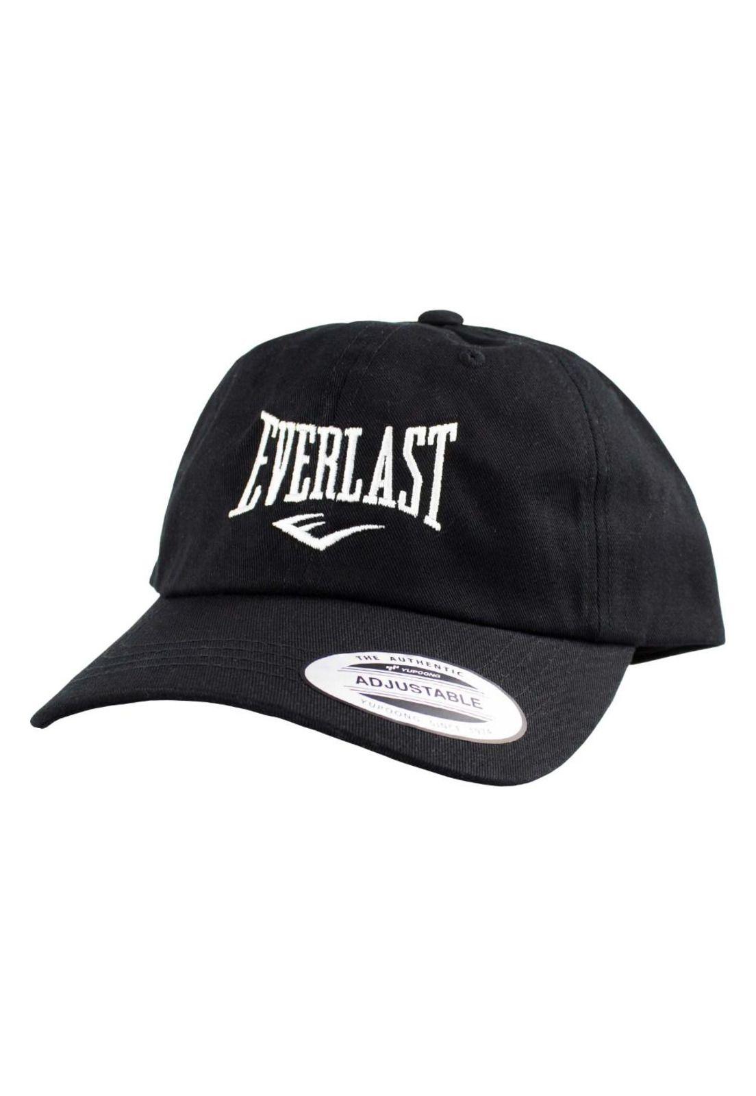 Jockey D-Cap Visera Curva Negro Everlast-1