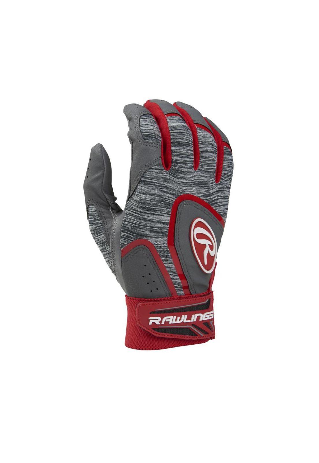 GUANTES DE BATEO MODELO 5150 GRIS-ROJO-0
