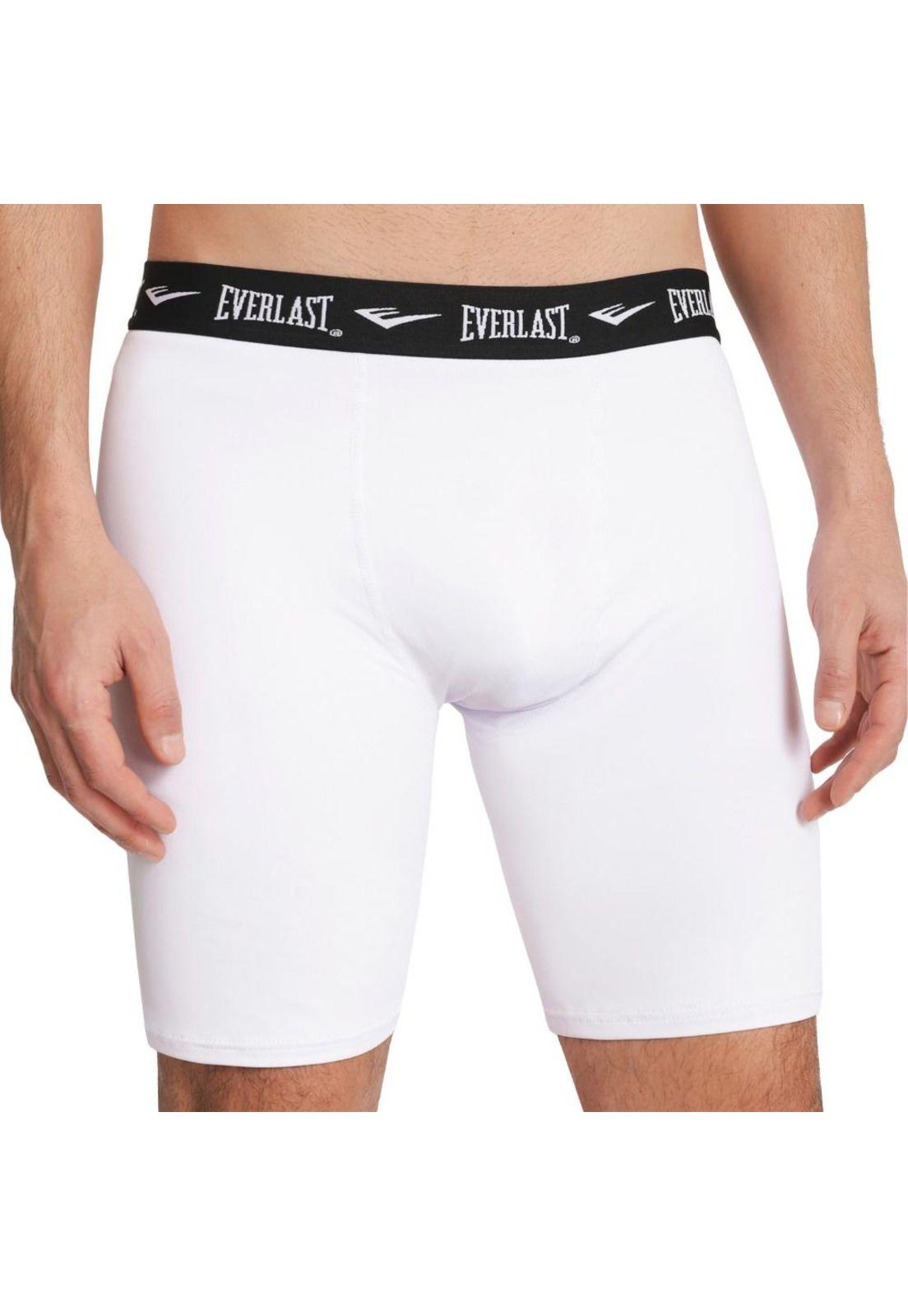 Calza de Compresión Corta Blanco Everlast-0