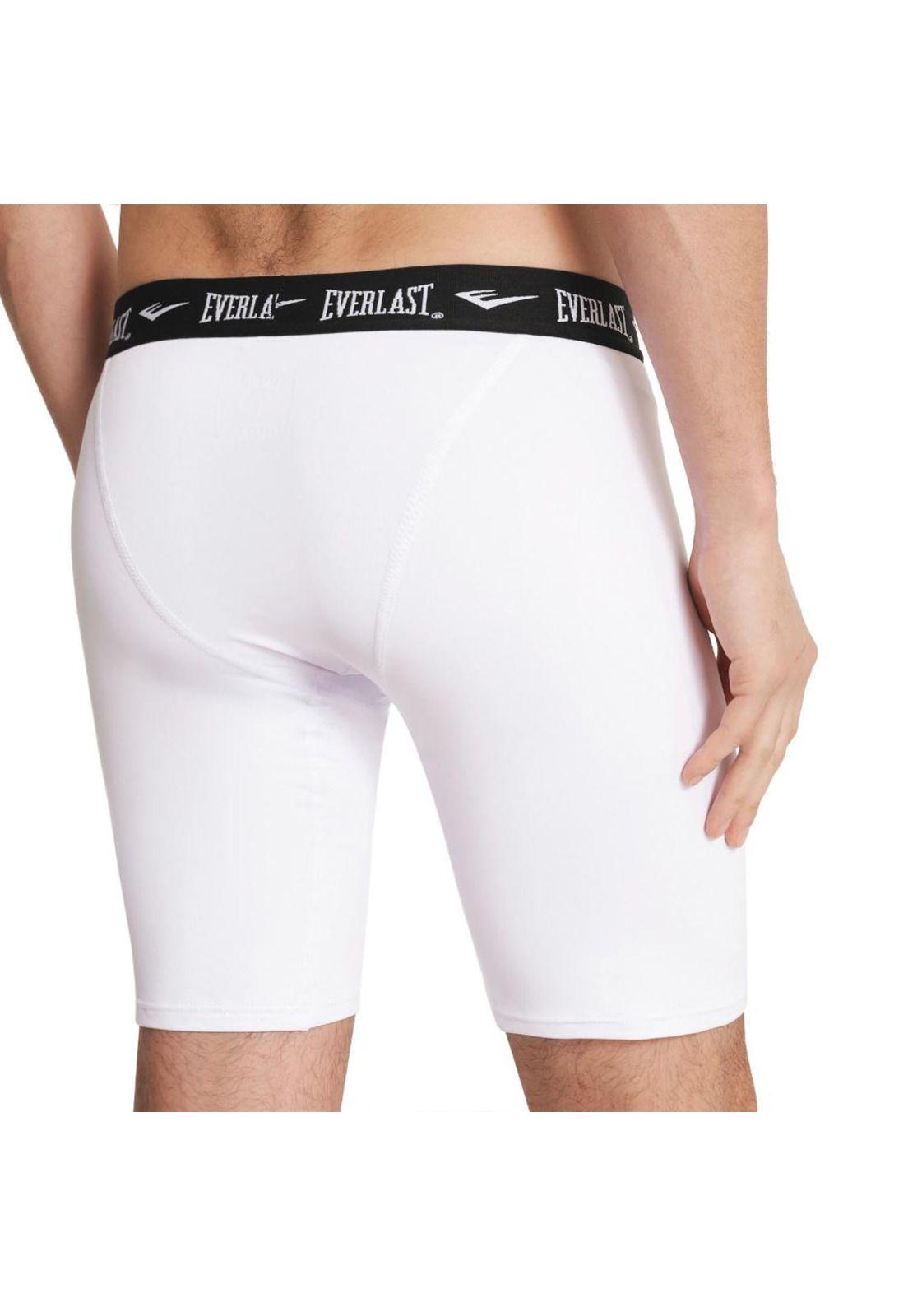 Calza de Compresión Corta Blanco Everlast-1