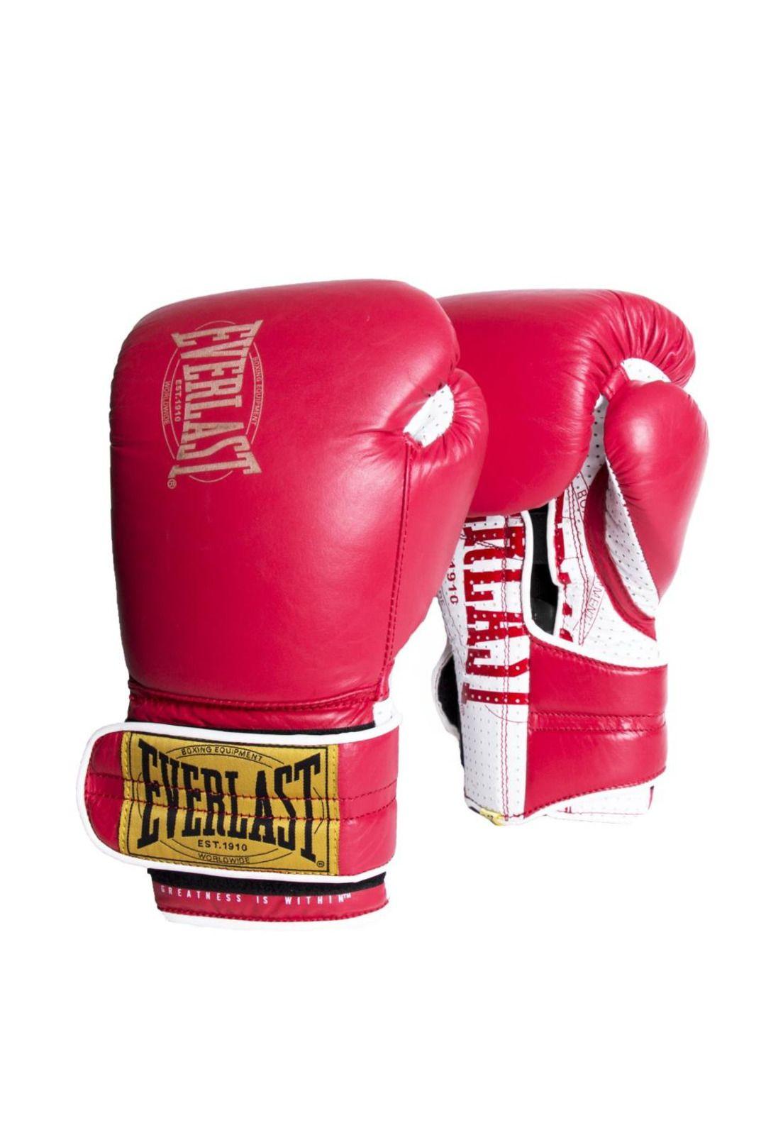 Guantes De Box 1910 Sparring H&L Rojo Everlast-0