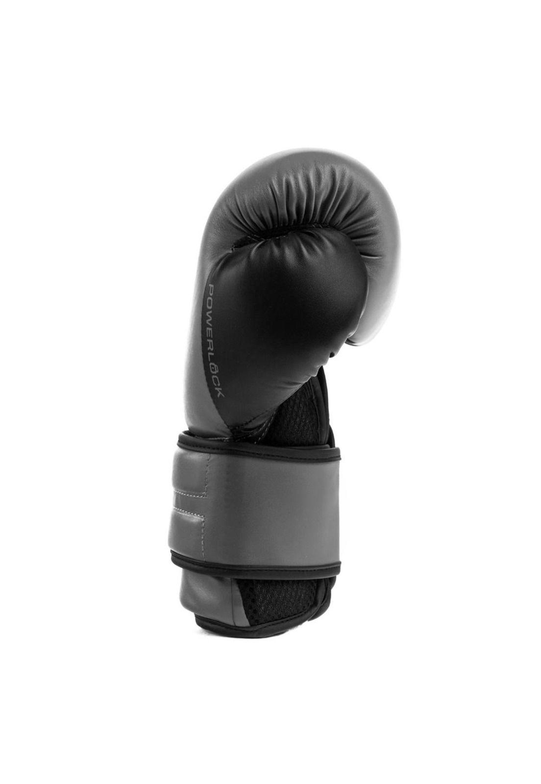 Guantes De Box Powerlock 2 Tr Hook & Loop Charcoal / Gris-1