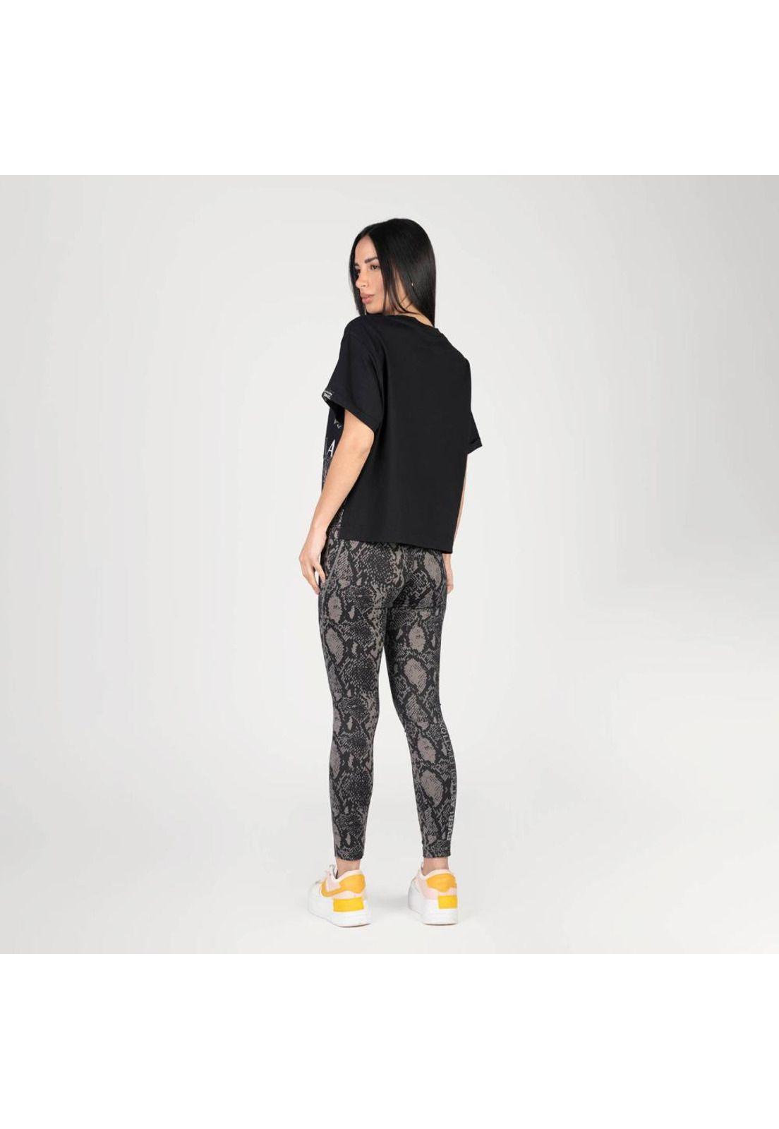 Polera M/C Snake Negro Everlast-1