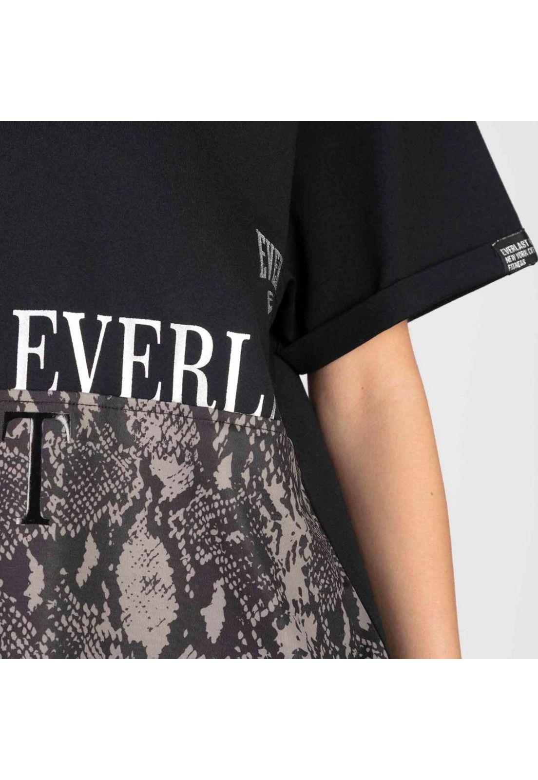 Polera M/C Snake Negro Everlast-2