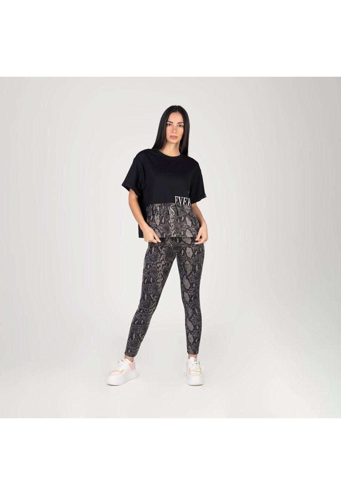 Polera M/C Snake Negro Everlast-3