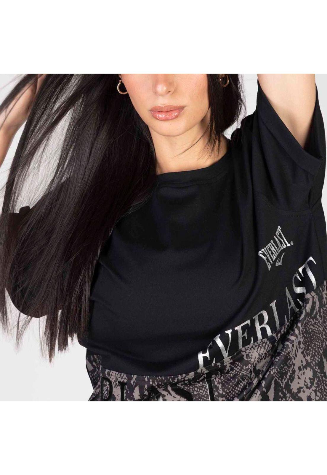 Polera M/C Snake Negro Everlast-4